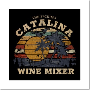 VINTAGE NEW COLOR CATALINA WINE MIXER Posters and Art